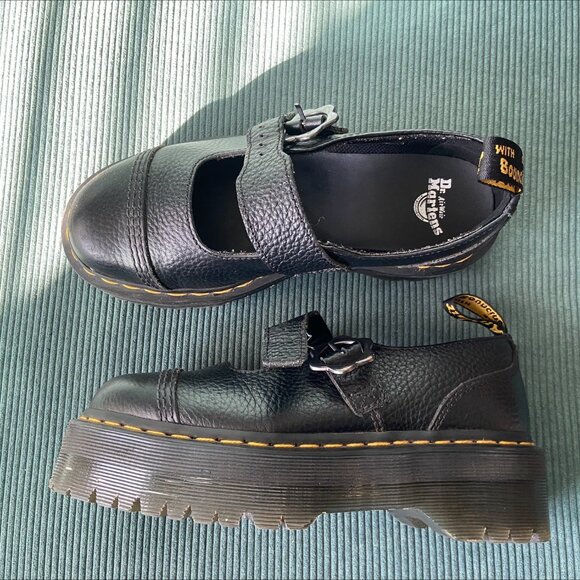 Dr. Martens Shoes - Dr. Martens Black Mary Jane Shoes
